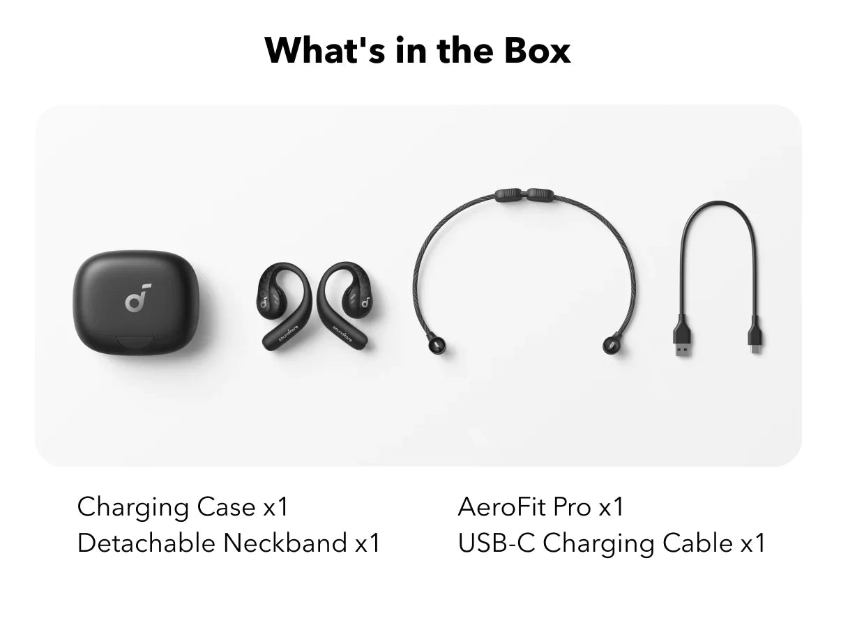 Soundcore by Anker AeroFit Pro Open-Ear Headphones