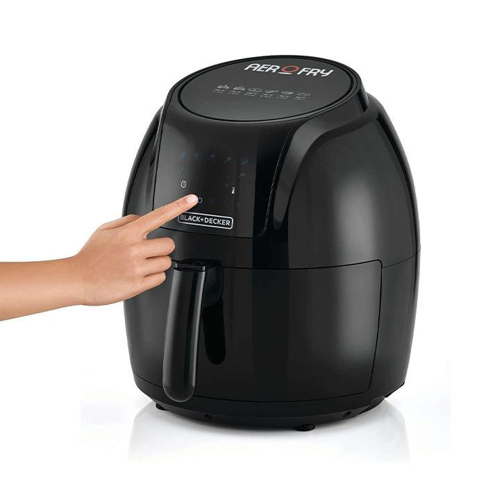Black & Decker Air Fryer AF625 Digital - 5.6 Liter -1800 Watt -Black