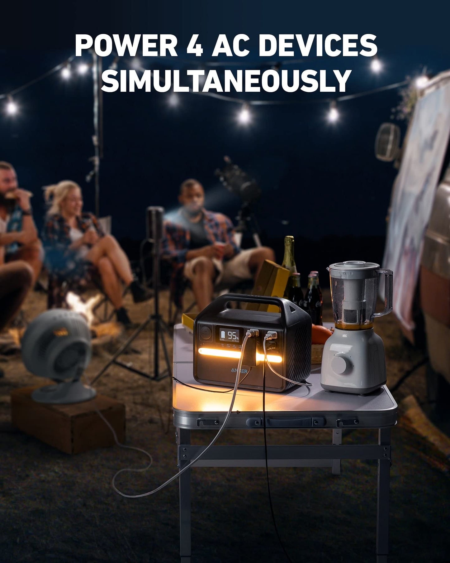 Anker 535 Portable Power Station, 512Wh