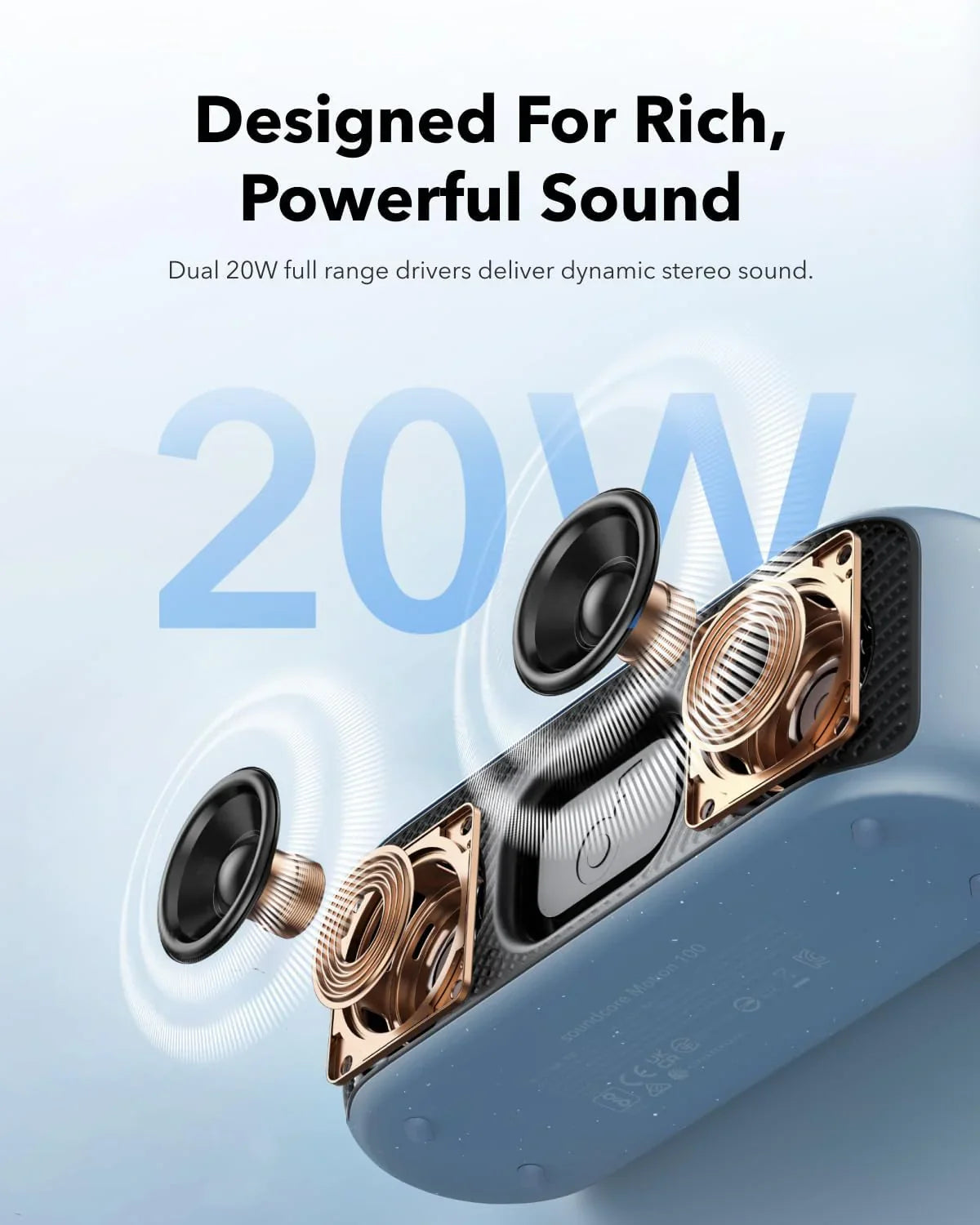 Anker Soundcore Motion X100 SPEAKER - سبيكر موشن 20 واط من انكر
