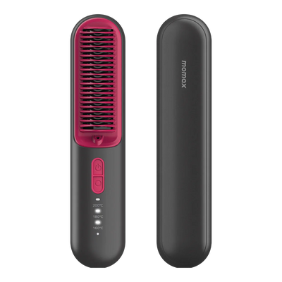 Momax Ultra Sleek Cordless Hair Straightener Brush