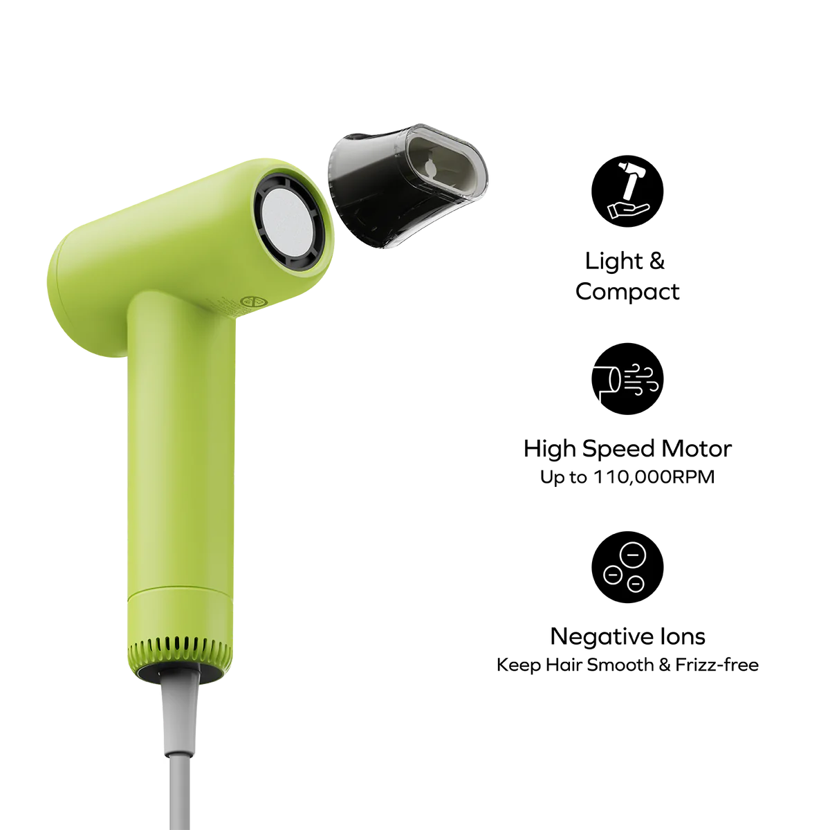 Momax 1-Care Hair Mini Ultra Speed Ion Hair Dryer