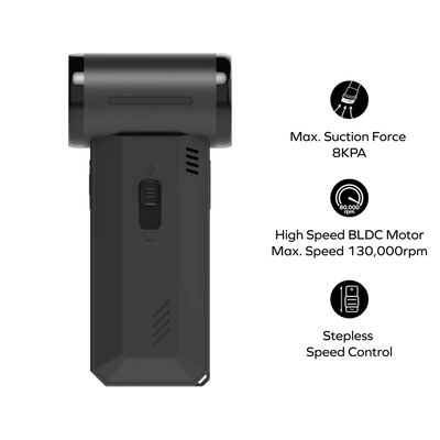 Momax 1° Airo 2-in-1 Portable Powerful Vacuum Cleaner and Dust Blower