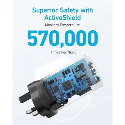 67W USB C Plug, Anker 336 Chargerبلك شحن من انكر