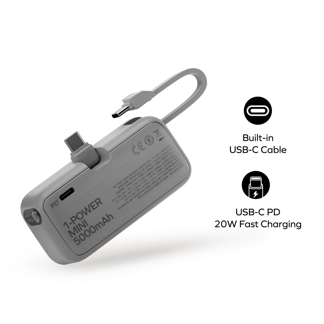 Momax 1-power-mini-3-in-1-power-bank-5000mah