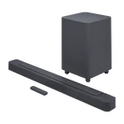 نظام JBL Bar 500 Soundbar ( 5.1  مع  DolbyAtmos  و MultiBeam™) قوة  590  واط، مضخم بيس  10  بوصات، وصوت  3D  افتراضي