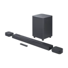 نظام JBL Bar 800 Soundbar (5.1.2) صوت محيطي حقيقي  5.1.2 ، قوة  720  واط، وسماعات خلفية قابلة للفك