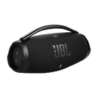 سماعة JBL Boombox 3 Wi-Fi (أسود) قوة صوت هائلة، اتصال Wi-Fi للصوت عالي الدقة، وعمر بطارية  24  ساعة