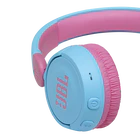 سماعة JBL JR310BT اللاسلكية (للأطفال) تصميم آمن ومحدود الصوت،  30  ساعة تشغيل، وقابلة للتخصيص بالملصقات