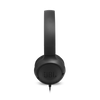 JBL T500 Wired On-Ear Headphones – Black
