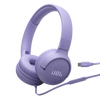 سماعة JBL Tune 520C USB-C السلكية دقة صوت عالية ( Hi-Res )، صوت  PureBass ، وتوافق شامل عبر USB-C