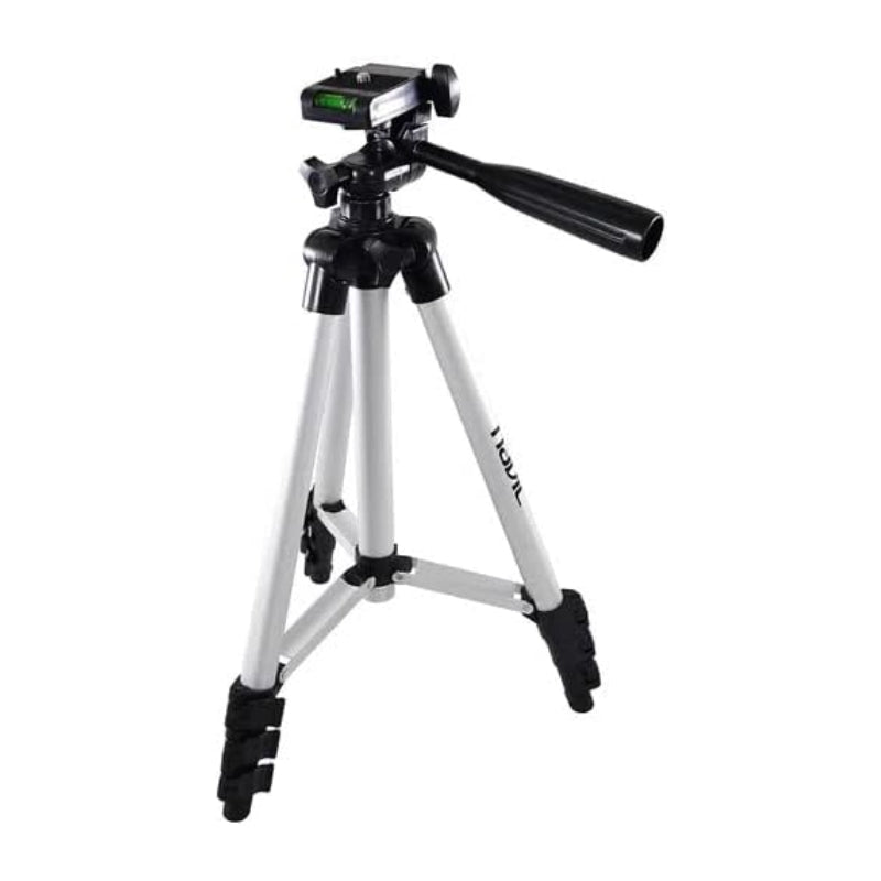 ستاند Havit HV-HM131 ثلاثي القوائم الصغير ستاند كاميرا وهاتف محمول: خفيف الوزن ( 360g )، ألومنيوم، وارتفاع قابل للتعديل حتى  105cm