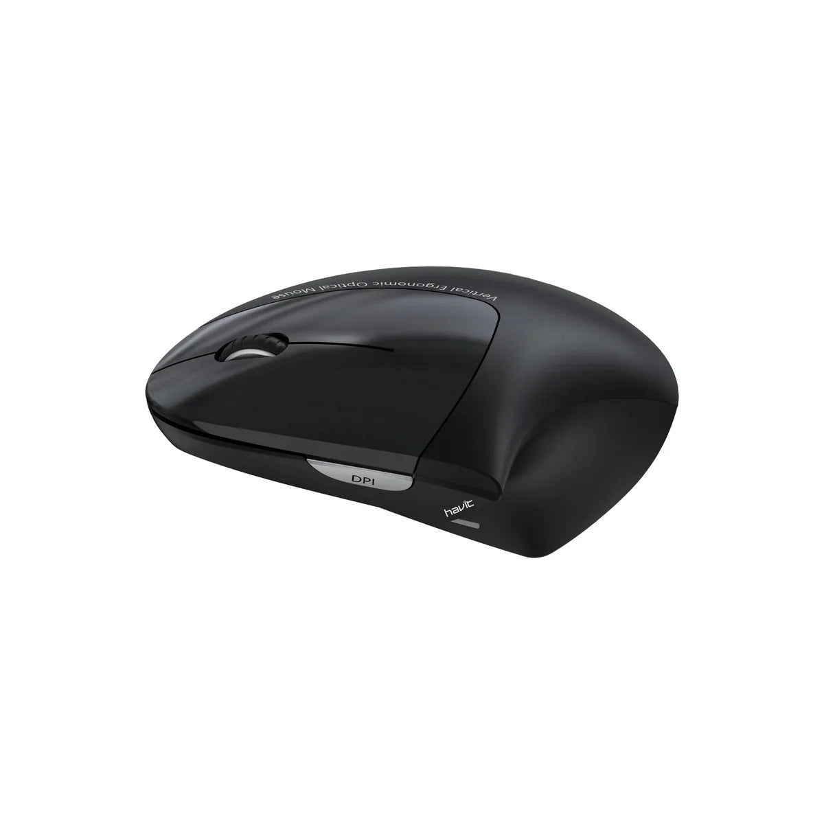 ماوس Havit MS550GT اللاسلكي العمودي ( VerticalMouse ) تصميم مريح للذراع،  6  أزرار، و  DPI  قابل للتعديل