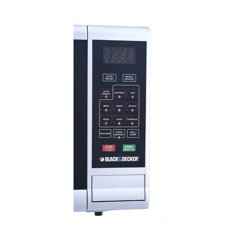 مايكرويف بلاك اند ديكر مع شواية (Black&Decker) - الموديل MZ3000PG-B5