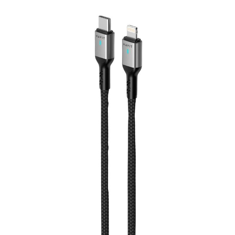 كيبل شحن هافيت (Havit) - الموديل CB6316 USB Type-C إلى Lightning