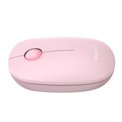 ماوس Havit MS57GT اللاسلكي ( WirelessMouse ) ماوس  2.4GHz  صغير الحجم:  1600DPI ، خفيف الوزن، وتصميم مريح لكلا اليدين