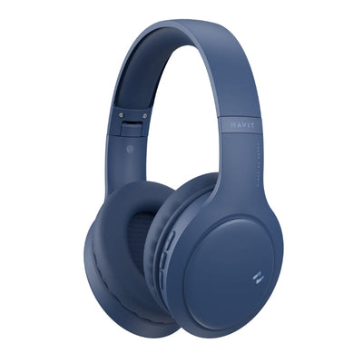 سماعة الرأس Havit H633BT اللاسلكية القابلة للطي صوت عالي الدقة، تصميم مريح، وتشغيل يصل إلى  22  ساعة