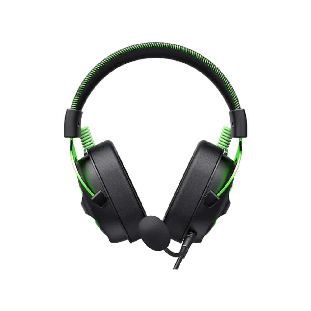 سماعة الألعاب Havit H2002E السلكية مكبرات  50  ملم وصوت غامر: الراحة والدقة للعب المتواصل