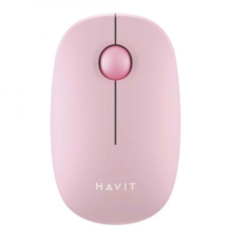 ماوس Havit MS57GT اللاسلكي ( WirelessMouse ) ماوس  2.4GHz  صغير الحجم:  1600DPI ، خفيف الوزن، وتصميم مريح لكلا اليدين