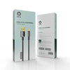 Green Lion USB-A to Lightning Touch Cable 1M 3A Black