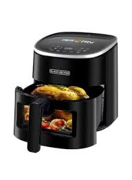 Black&Decker AF4210-B5 DIGITAL AEROFRY WITH WINDOW - 4.2L (قلاية)