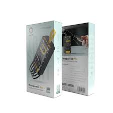 Green Lion Transparent Pro 20000mAh Power Bank Black/Yellow
