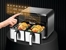 Black&Decker DZAF1700-B5 Air Fryer 8L black/silver (قلاية)