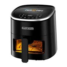 Black&Decker AF7210-B5 DIGITAL AEROFRY WITH WINDOW - 7.2L (قلاية)