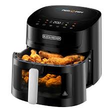 Black&Decker AF7210-B5 DIGITAL AEROFRY WITH WINDOW - 7.2L (قلاية)