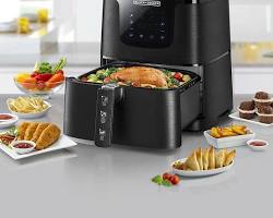 Black&Decker AF700-B5 Air Fryer 4.3L black (قلاية)