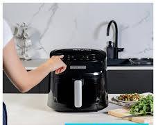 Black&Decker AF7210-B5 DIGITAL AEROFRY WITH WINDOW - 7.2L (قلاية)