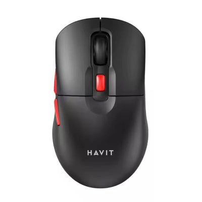 ماوس Havit MS59WB اللاسلكي ثنائي الأوضاع حرية الاتصال: بلوتوث  5.0  و  2.4GHz  في تصميم مريح