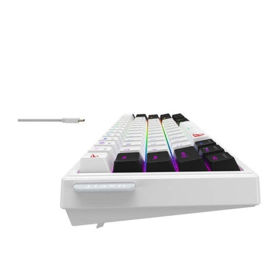 كيبورد الألعاب Havit KB900L الميكانيكي (RGB) كيبورد بحجم كامل (104 مفاتيح) مع سويتشات Blue Clicky ومتانة فائقة