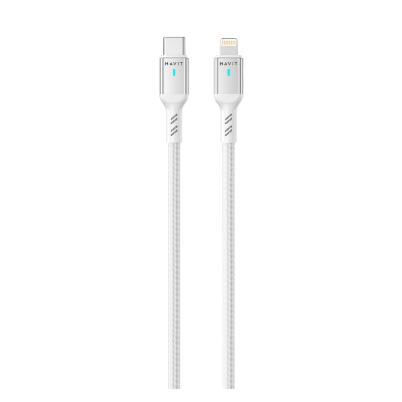 كيبل شحن هافيت (Havit) - الموديل CB6316 USB Type-C إلى Lightning